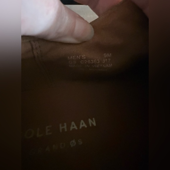 Cole Haan Grand OS Horizon Oxford II Brown Suede Shoes C26363 Men’s Size 9M - Picture 8 of 8